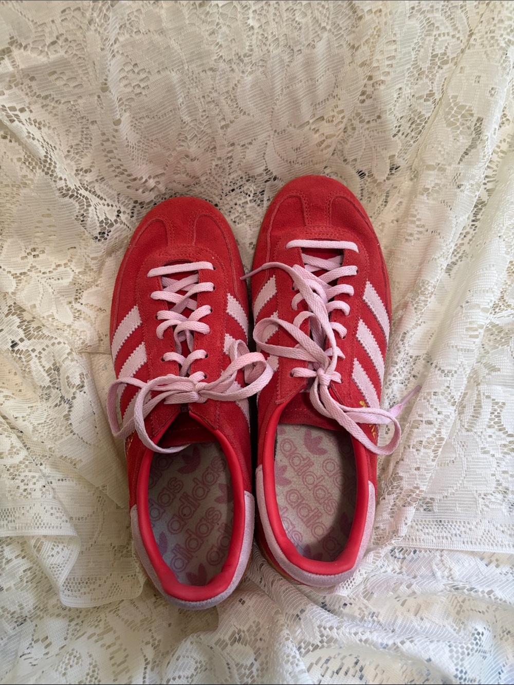 Adidas Originals Handball Spezial "Bright Red / Clear Pink